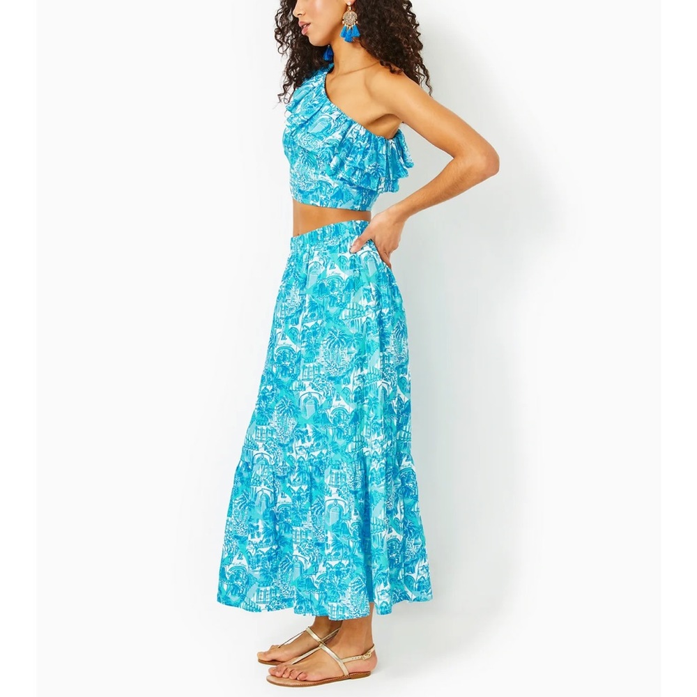 Lilly Pulitzer Kasida ruffle set - Picture 3 of 15